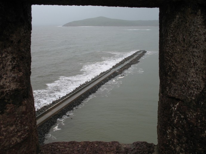 sea view from fort wall